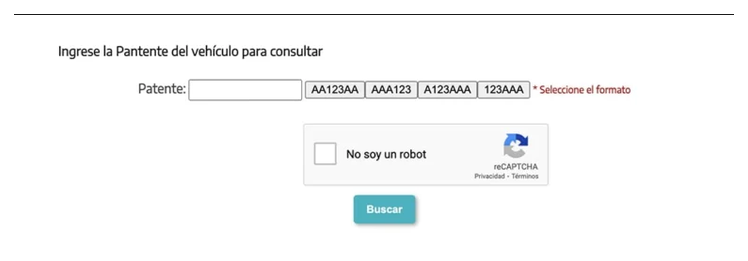 Paso 2 para consultar o cambiar el turno de la VTV en Hurlingham